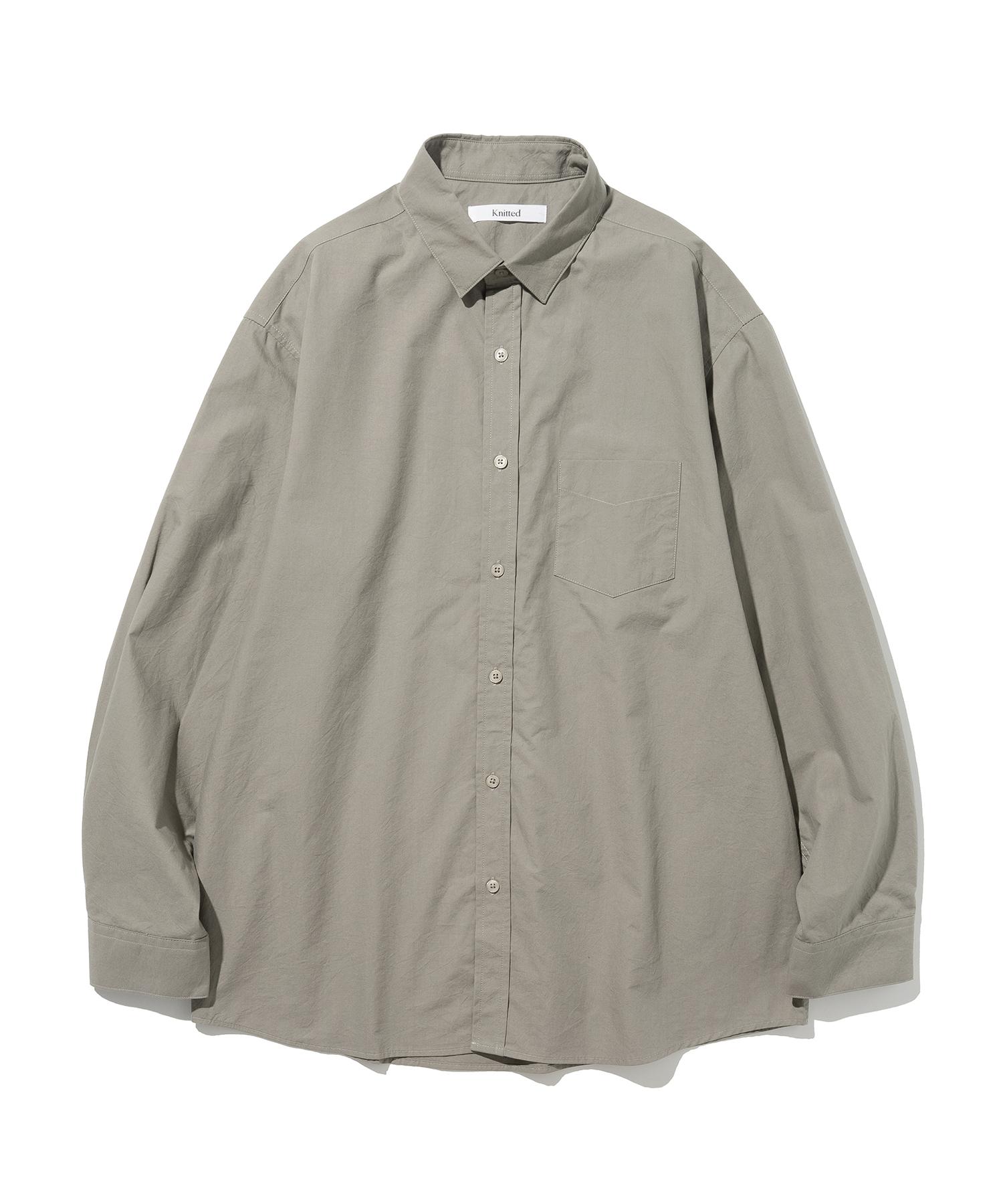 Nitied Bio-Washed Essential Shirt Grey L