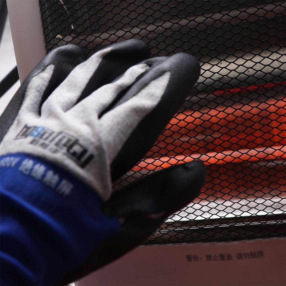 Napięcie przebicia 400V/500V Rękawice izolacyjne Elektryczne Rękawice robocze Elektryczne