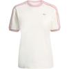 Originals Ruffle Fashion Soft Versatile Sport Striped Short Sleeve T-Shirt Women Tops KC8821