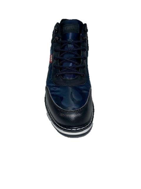 EDWIN Casual Waterproof and EDM205 Men's Boots, Non-Slip, (Navy/Black, 26.5 cm)