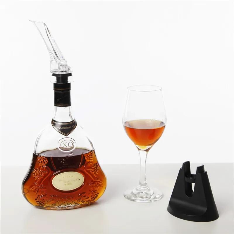Acrylic Wine Aerator Pourer Premium Aerating Pourer Red Wine Decanter Cap Spout Stopper Bottle Mouth Dispenser Decanter Spout