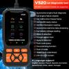 OBD2 Car Scanner Diagnostic Scan Tool,Professional Mechanic Vehicle Fault Code Reader,Auto Read Fault Code Check Engine Light Fo