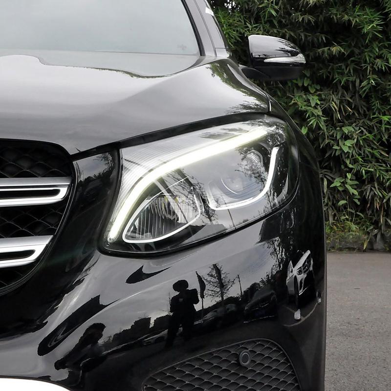 For Benz GLC W253 GLC200 GLC260 GLC300 2016 2017 2018 2019 Car Headlight Headlamp Clear Lens Auto Shell Cover