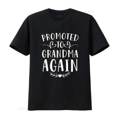 Erneut zur Oma befördert T-Shirt für Damen Trendig und Aussagekräftig Vintage-Waschung Leicht gedehnt Atmungsaktiv