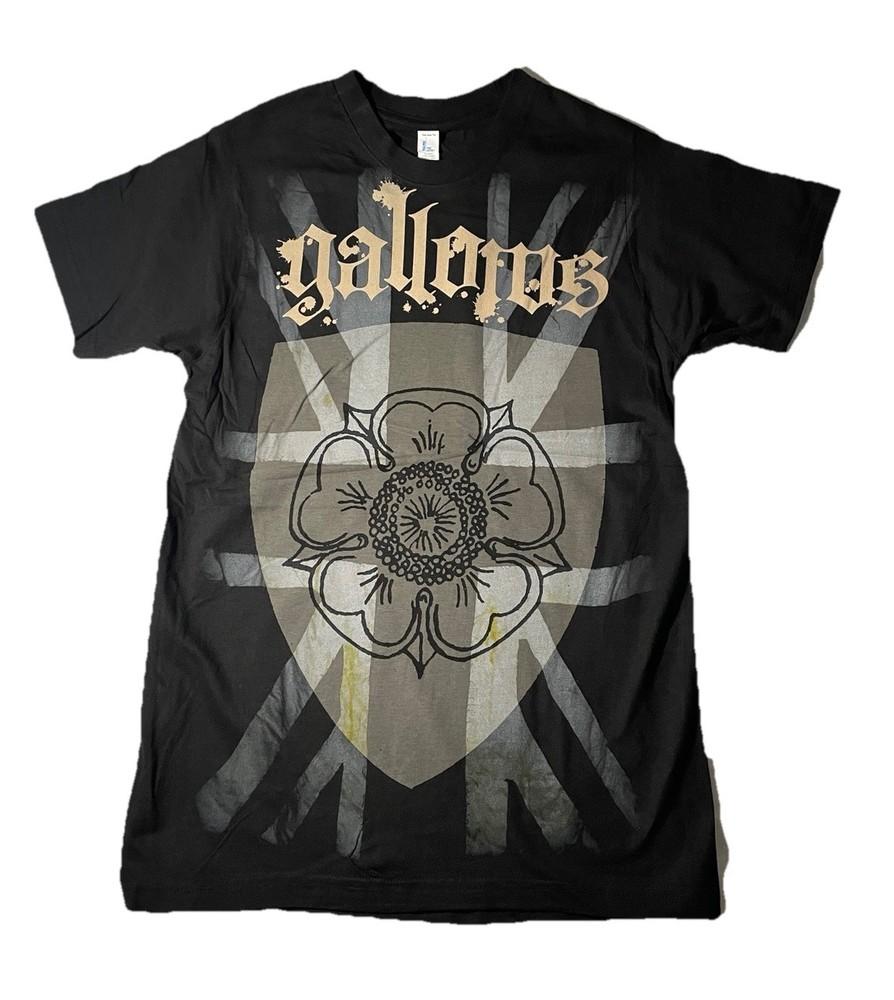 

NewGALLOWS Small GRAPHIC BAND TEE UK Hardcore PUNK TSHIRT Rose Crest S Unisex T-Shirt XL