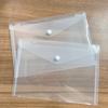 10pcs Plastic Document Bag Snap Closure Versatile Document Receipt Organizer Folder File Bag School Home Office Supplies Storage