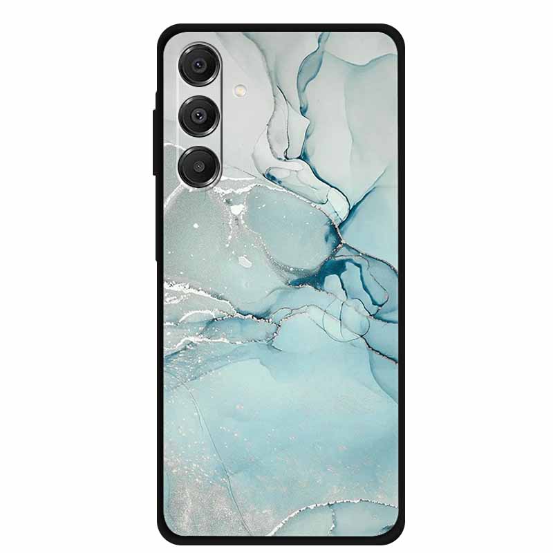 For Samsung Galaxy A14 A15 A16 5G Case Marble Soft TPU Phone Back Cover For Samsung A14 A15 4G Shockproof Silicone Painted Coque