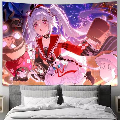 Cute Hot Funny Girl Sparxie Tapestry Decoration Bedroom Dormitory Background Cloth Holiday Home Party Living Room Club Tapestry