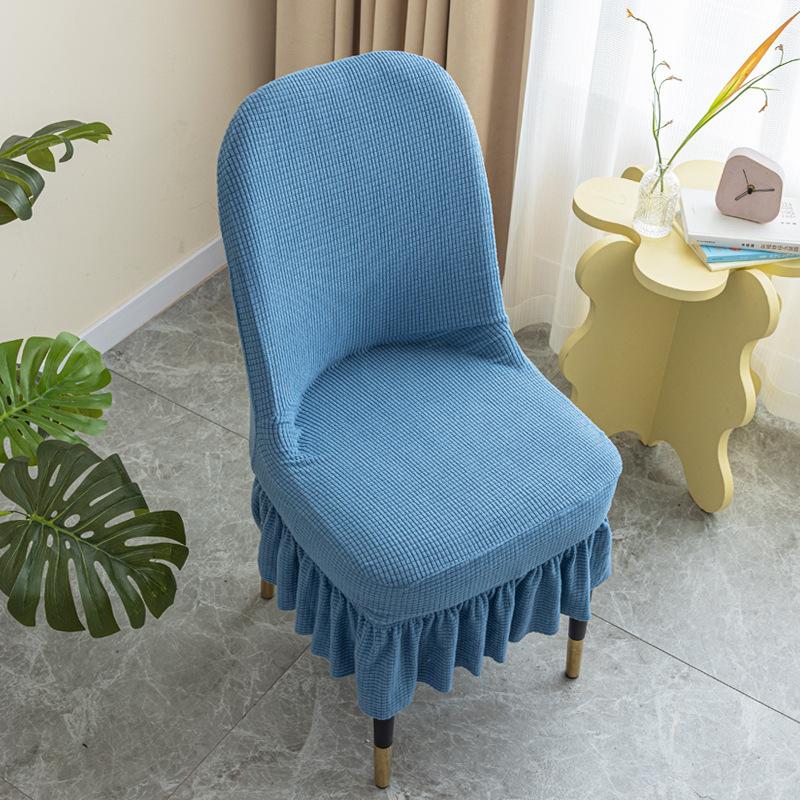 

Чехол на большой изогнутый стул Baylor Chair, чехол на стул для обеденного стола, чехол на табурет для домашнего хозяйства, чехол на полукруглый стул 40CM