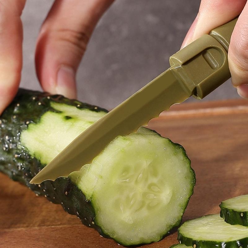 3-i-1 Utomhus Campingbestickset Kompakta Korrosionsbeständigt Stål Gaffel Sked Kombinationer för Ryggsäcksvandring Vandring och Picknicks