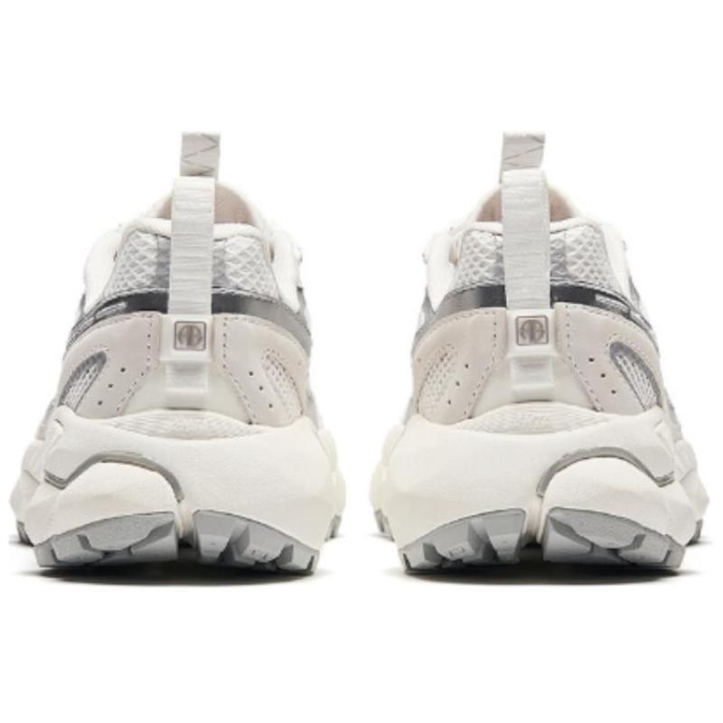 Anta Shock Absorbers With Slip Resistant And Abrasion Resistant Properties Low Top Casual Shoes Women's White Sneakers