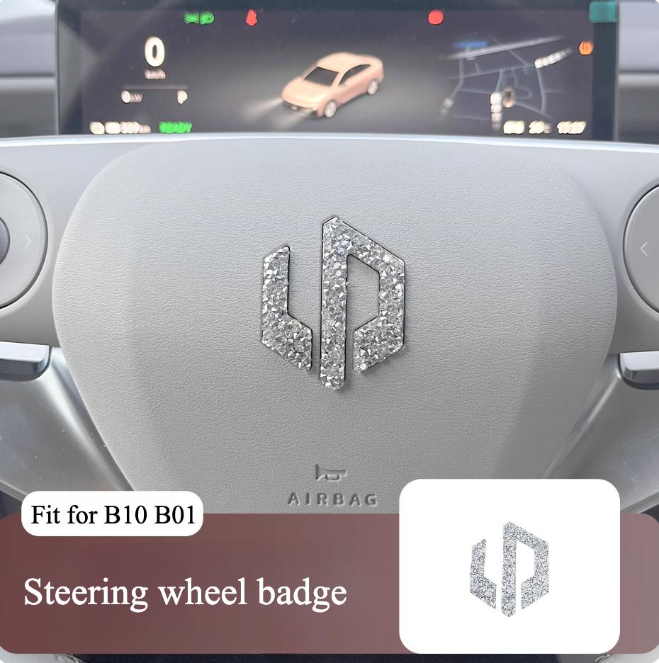 Pro Leapmotor B10 B01 2025 2026 Auto Znak Samolepka s Rozbitým Diamantem Personalizovaná Dekorativní Samolepka