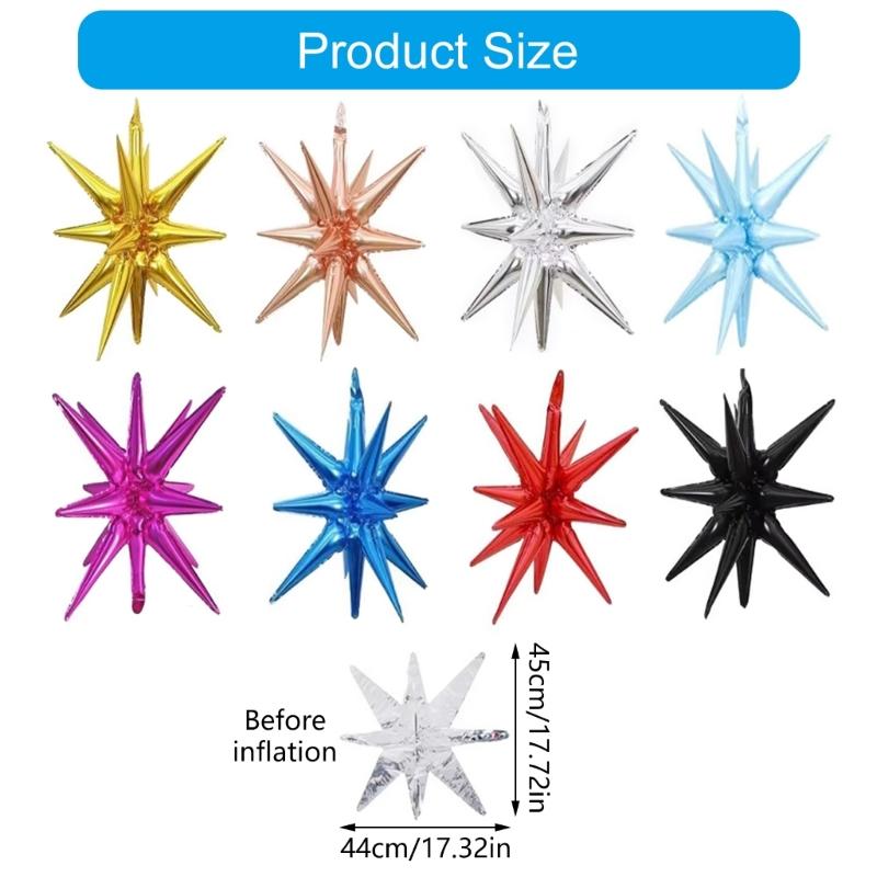 Star Shape Foil Balloons,22Inch Star Shape Balloons for Birthday Anniversary Baby Shower Wedding
