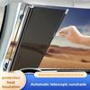 1pc Retractable Car Window Roller Sunshade | Heat Blocking | Sun Protection | Easy Storage | Automotive Visor