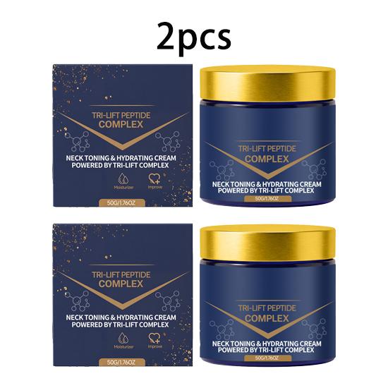 Crème hydratante pour le cou AMZ, hydratante, rafraîchissante, soyeuse et délicate, soin du contour du cou, crème hydratante douce pour le cou 50g