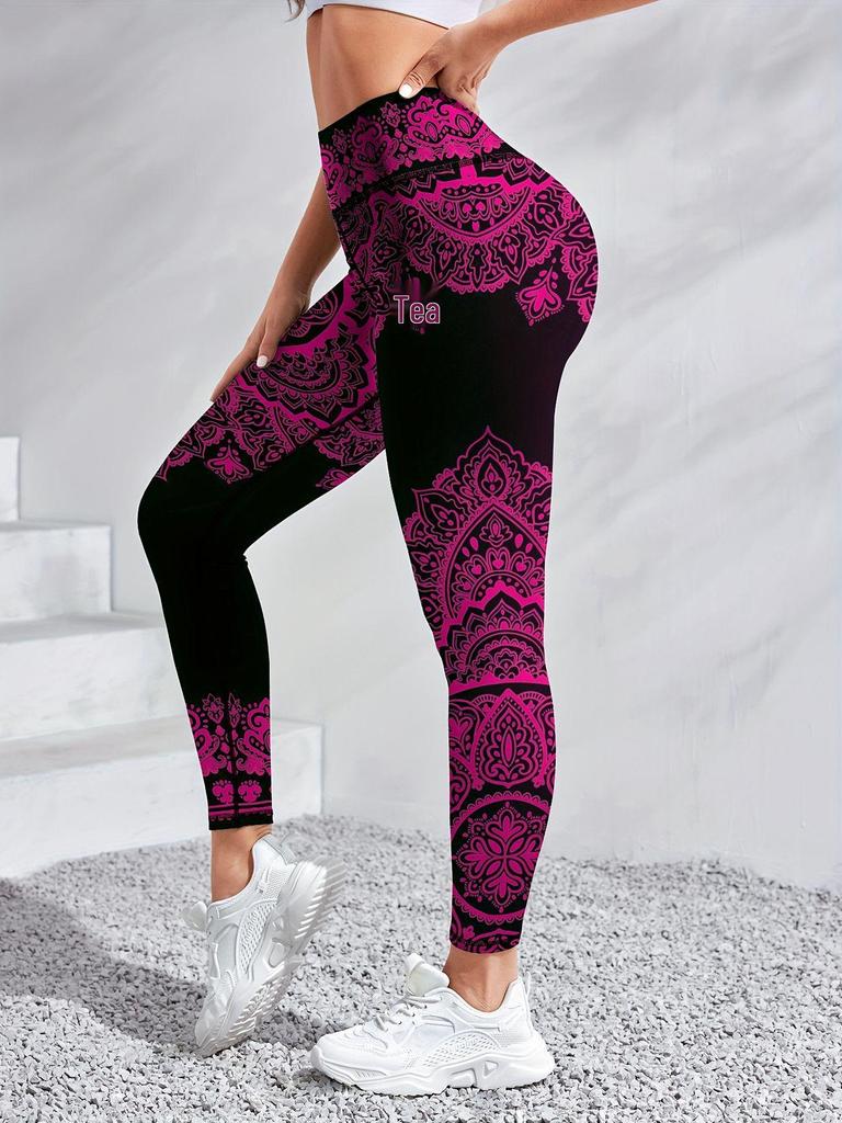 2026 Women's 3D Print Yoga Leggings - Spring/Autumn Sportswear