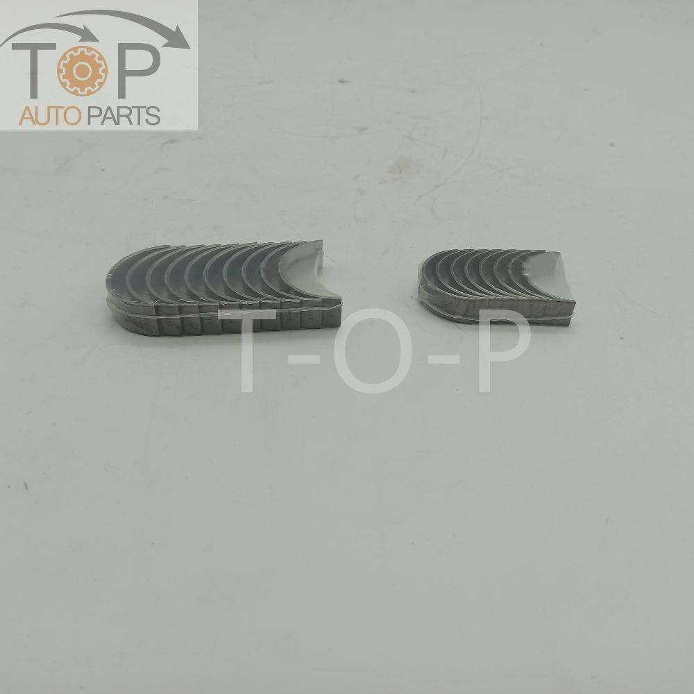 4A91 +0.25 Size Crankshaft Main Bearing Connecting Rod Bearing Conrod Bearing Set for Mitsubishi BAIC 4A91 1.3 1.5 1.5T