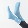 Non-Slip Yoga Socks Breathable Cuffed Mid Tube Socks Professional Floor Socks  for Women