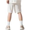 Li Ning X Jackie Chan Collaboration Sports Lifestyle Series Solid Color Lace-Up Straight Leg Loose Shorts Men Shorts Off-White AKSSA71-2