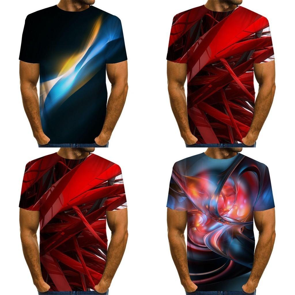 Lebhaftes Lustiges Hypnose 3D T-Shirt Für Männer Und Frauen Mit Weichen Lässigen Kurzen Ärmeln