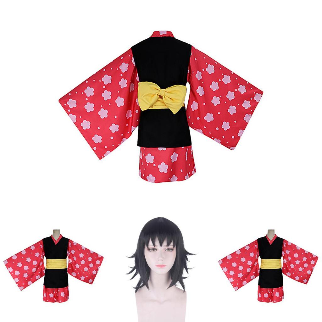 Exquisite Demon Slayer Kimetsu No Yaiba Makomo Cosplay Costume For Women With Perfect Stitches And Breathable Fabric