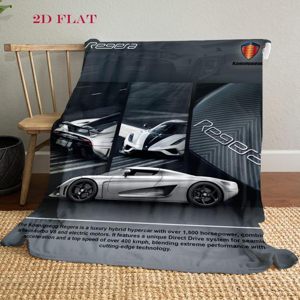Koenigsegg Jesko: Elegance blanket sofa blanket Home Decor bedroom Machine washable Digital printing