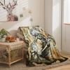 Book of Cthulhu Print Four Seasons Blanket Sofa Bed Cover Soft and Fluffy Blanket Soft Warm Flannel Throw Blanket Gift Art