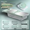 Multi-functional Stainless Steel Vegetable Slicer with Container