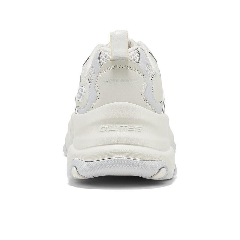 Skechers DLites 5.0 Panda Shoes Comfortable Versatile Durable Shock Absorption Support Lightweight Increased Height Low Top Casual Shoes 232493-WGY