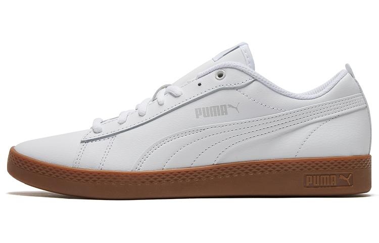 PUMA Smash V2 L White Gum Women s 365208-12 36