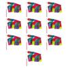 Dancing Ribbon Streamers Ribbons Stick, Colorful Gymnastics Ribbons for Kids Artistic Dancing and Rhythmic Gymnastics