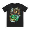 Rayquaza Printed Pure Cotton T-shirt for Men and Women Spring/Summer  Collection Fashion Short Sleeved Shirt