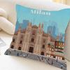 World Cities Travel Pillow Anime Pillow Sofa Bed Head Pillow Cover Cushion Cover 45x45 Cm Fashion