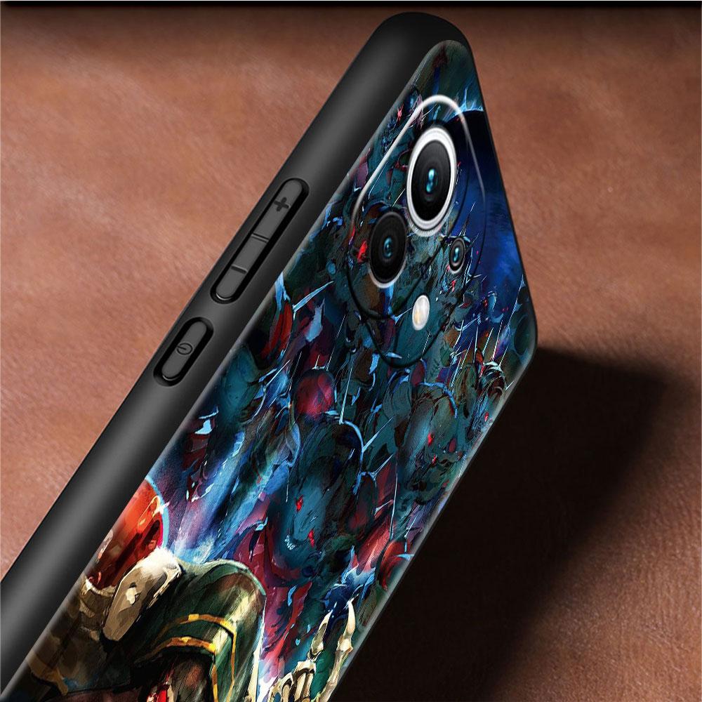Overlord Schädel Anime Weiche Silikon Fall Für Xiaomi Mi 11 Lite 5G NE 11T Pro 12S Ultra 12 Hinweis 10 10T 9T Telefon Abdeckung Stoßstange Funda