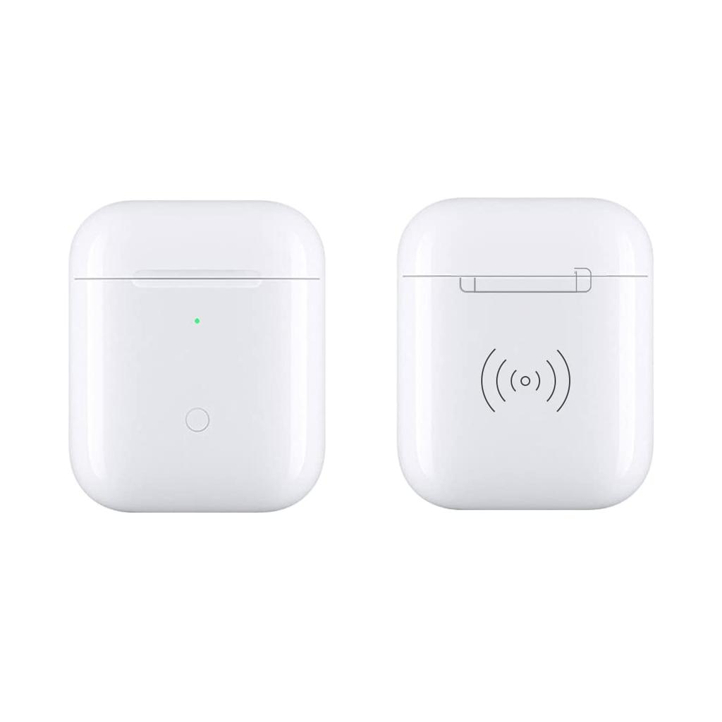 Podick Charging Compatible with AirPods 1 Replacement AirPods Charging Case with Wireless Charging and Bluetooth Pairing Case, & 2,