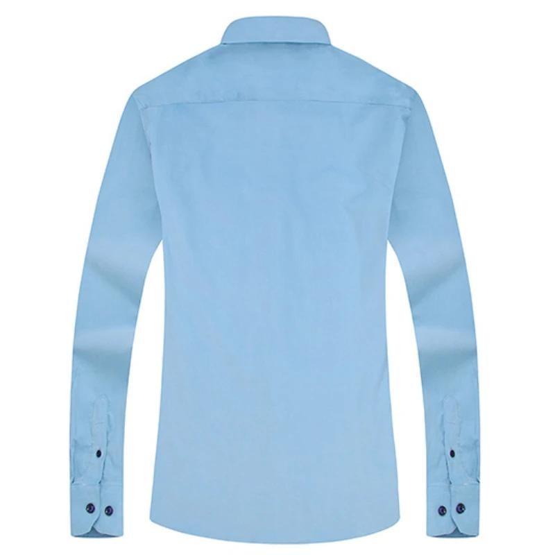 Cotton Corduroy Casual Warm Solid Shirt Long Sleeve Winter Regular Fit Mens Men's Shirts with Pokets