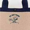 Rootote Damen Snoopy Kleine Strick-Tragetasche, IP.Deli.Refle.Peanuts-0H 8435 (03 Marineblau)