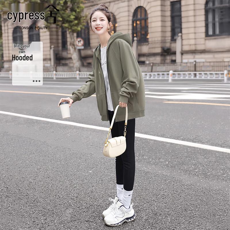 

Women s Casual Hooded Short Jacket M