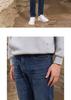 [Including Wool] Langdeng Men's Thick Jeans 2025 Spring Matte Skin Friendly Versatile Wear Resistant Pants