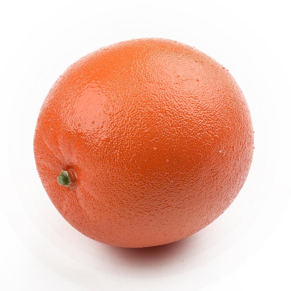 Home Artificial Oranges Decoration Foam Realistic Lifelike Ornament 8cm