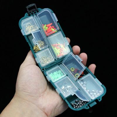 Portable Fishing Lure Bait Tackle Jig Storage Box Waterproof Hard Case Useful 1x
