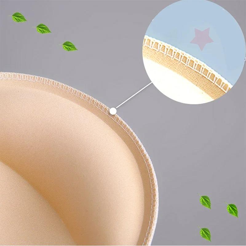 Soft Removable Push Up Breast Enhancer Foam Sponge Pads Chest Cups For Women Swimwear Bikini And Daily Bra Inserts Bra Pads