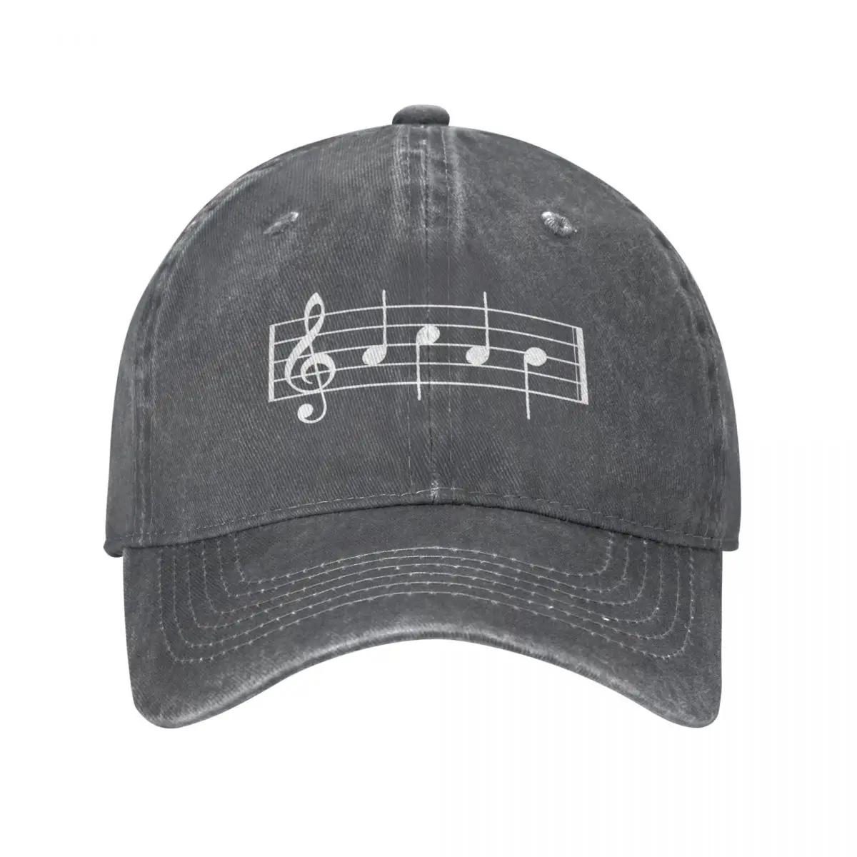 Бейсболка ACAB In Musical Notes New In The Hat Кепка для гольфа Мужская Мужская Мужская Кепка Женская