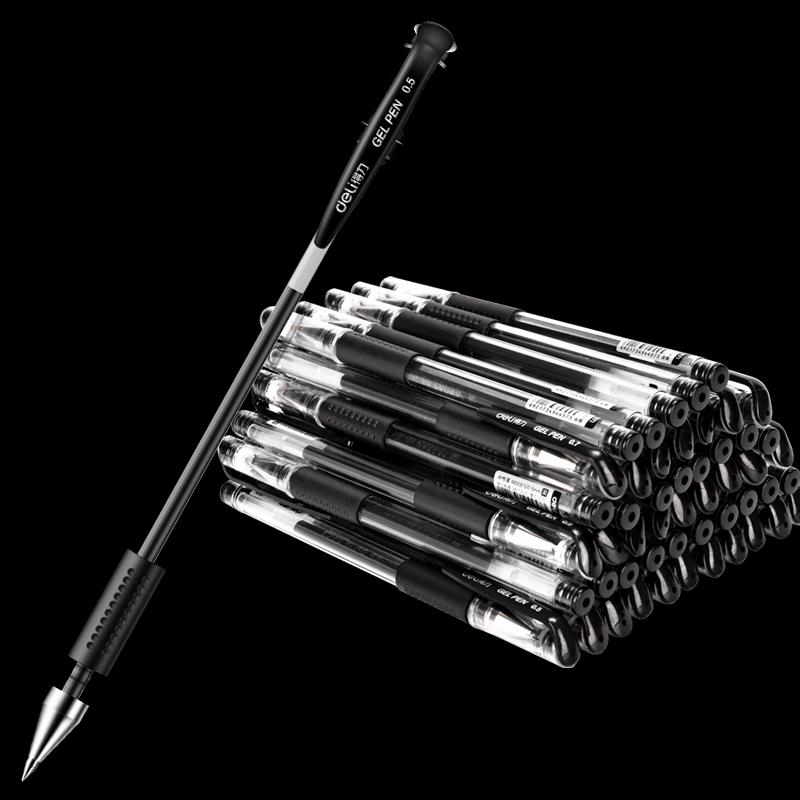Deli Classic Pull-Cap 0.5mm Gel Pens
