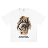 Herren T-Shirt Hip Hop Auge Grafik Oversized Baumwolle Ästhetisch Vintage Koreanisch Harajuku Kurzarm Oberteile T-Shirt Y2k Streetwear Kleidung