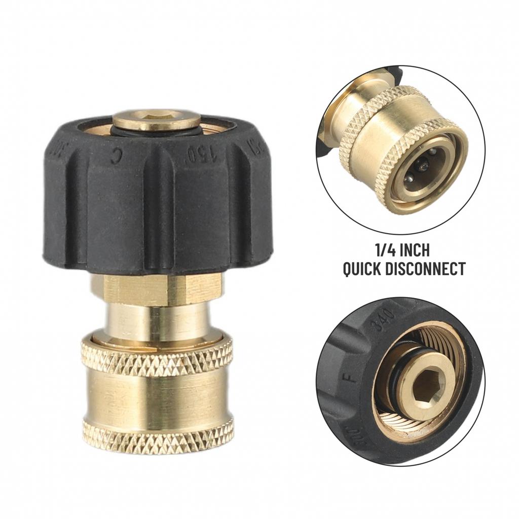 Adapter Quick Connector Accessories Pressure Washer