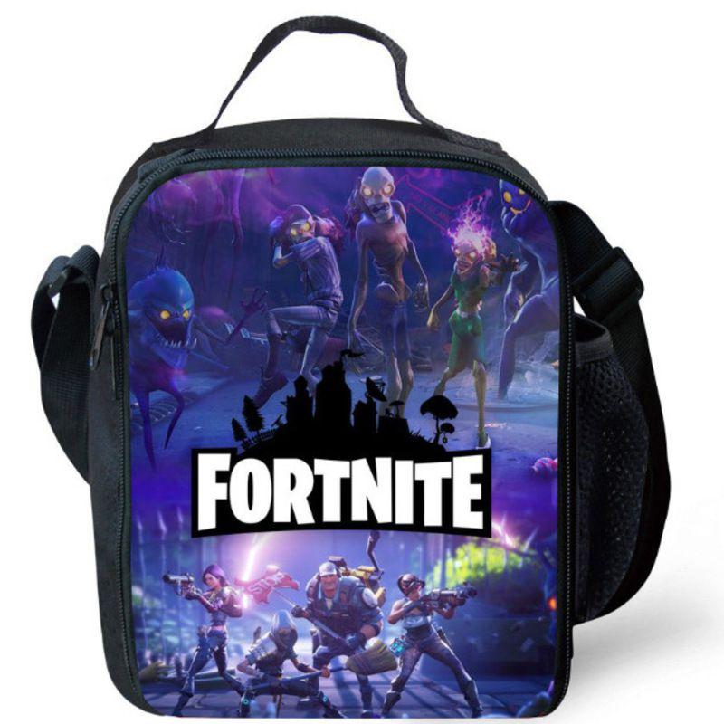 Student School Battle Bag Girls Boys Snack Bags Lunch Kids Box