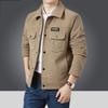 Corduroy Jacket Men's Spring and Autumn New Jacket 2025 Business Casual Youth Versatile Top Clothing Men's Trend Brand