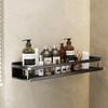 Black Shower Corner Shelves Space Aluminum Toilet Rack Modern Bathroom Shelves  for Kitchen