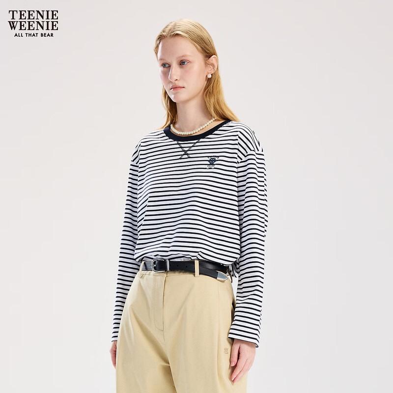 Teenie Weenie Women's Embroidered Long-Sleeve T-Shirt